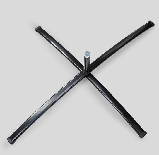 Kreuzfuss für Beachflag, inkl Rotator, unbedruckt